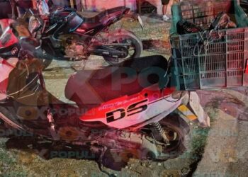 derrape motociclista Altamira