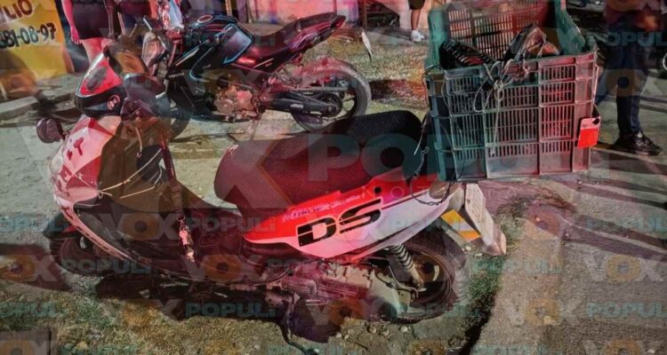 derrape motociclista Altamira