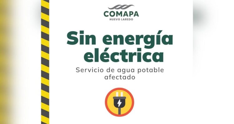 falla servicio de agua en Nuevo Laredo