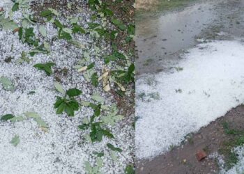 ejido Ávila y Urbina granizo