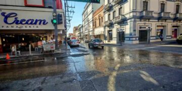 fuga de aguas negras Tampico