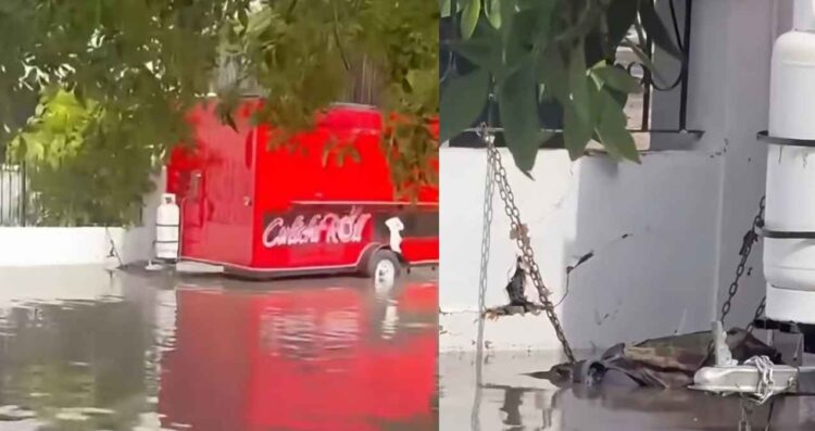 hombre electrocutado en Matamoros