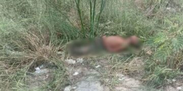 hombre maleza en Río Bravo