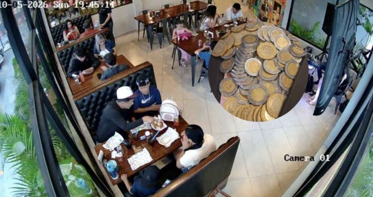 joven comer mamá Reynosa