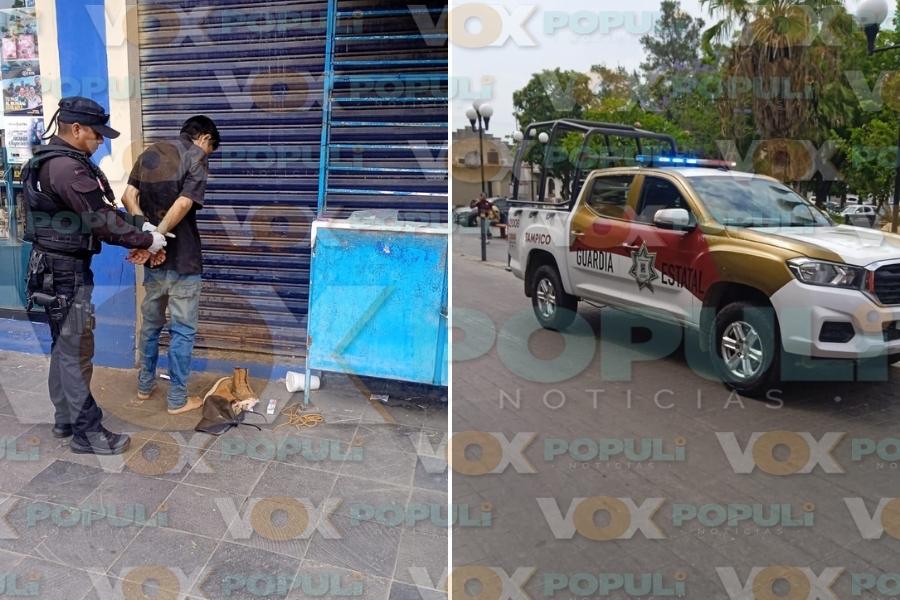 ladrón en Mercado de Tampico
