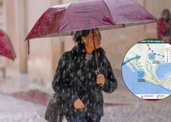 lluvias fuertes este miércoles