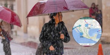 lluvias fuertes este miércoles