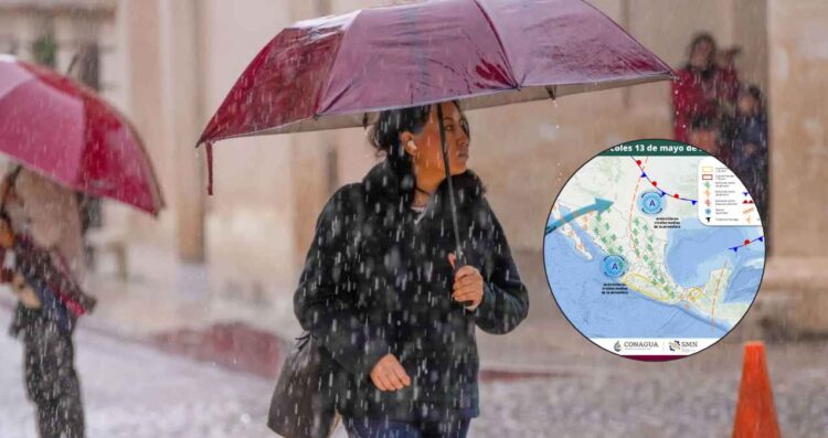 lluvias fuertes este miércoles
