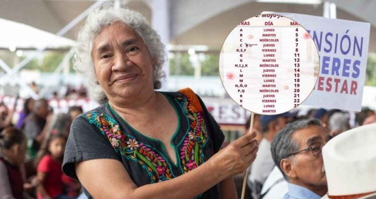 mayo pago de la Pensión Bienestar
