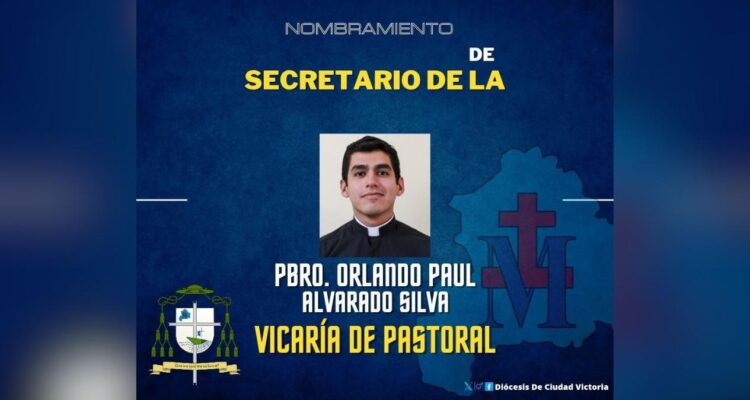 nuevo Secretario de la Vicaría de Pastoral Victoria