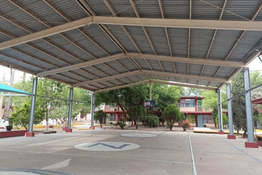 obras Escuela Normal de Matamoros