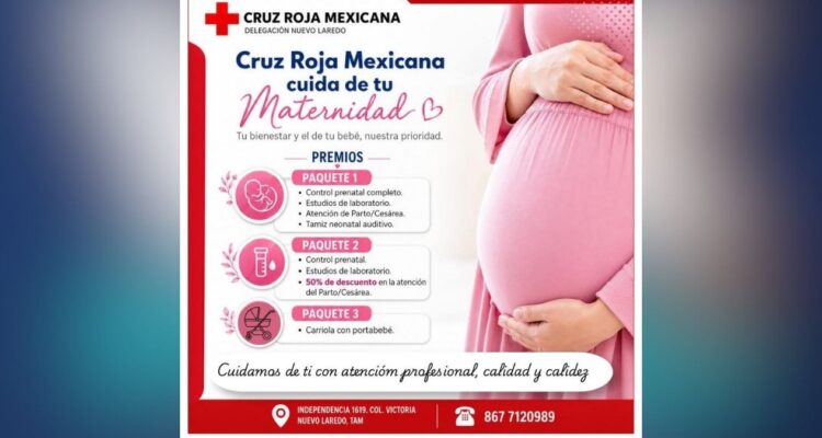 partos gratuitos Nuevo Laredo