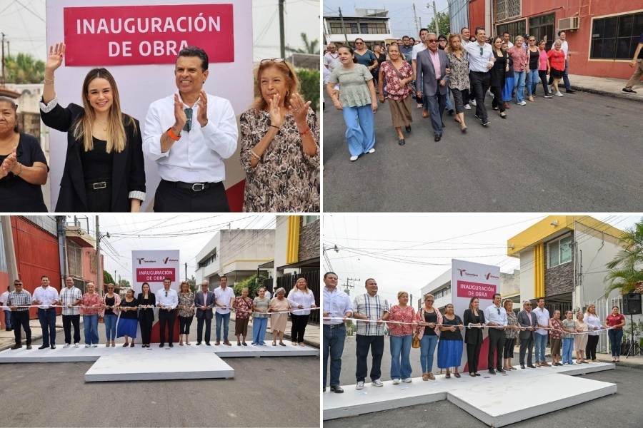 pavimentación colonia Magisterial en Victoria
