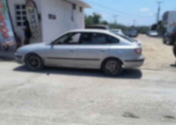 percance vial en Nuevo Laredo