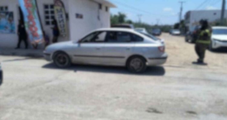 percance vial en Nuevo Laredo