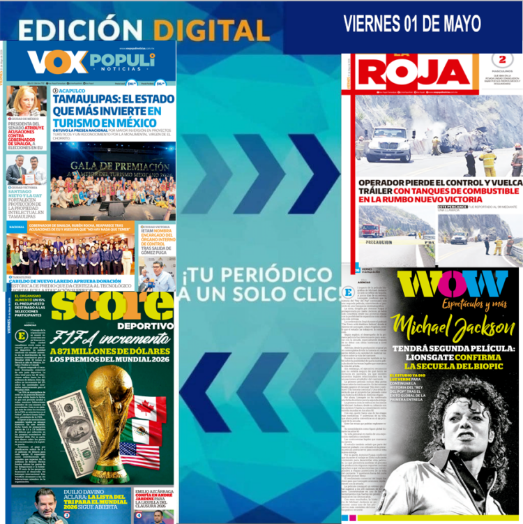 VIERNES 01 DE MAYO