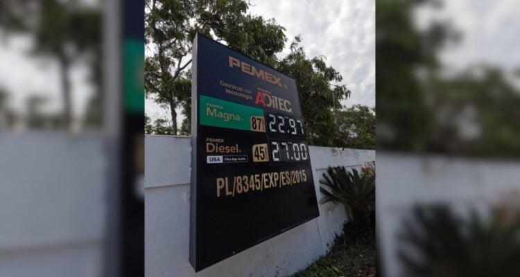 precio de la gasolina en Tamaulipas