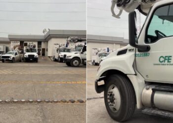 protesta vecinal contra CFE en Matamoros