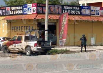 robo a ferretería en Ciudad Victoria