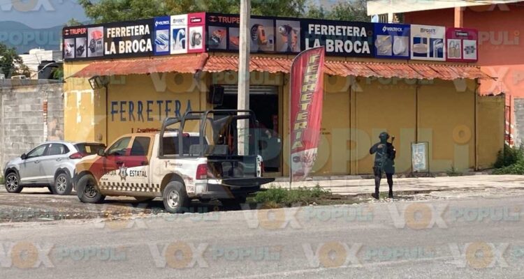 robo a ferretería en Ciudad Victoria