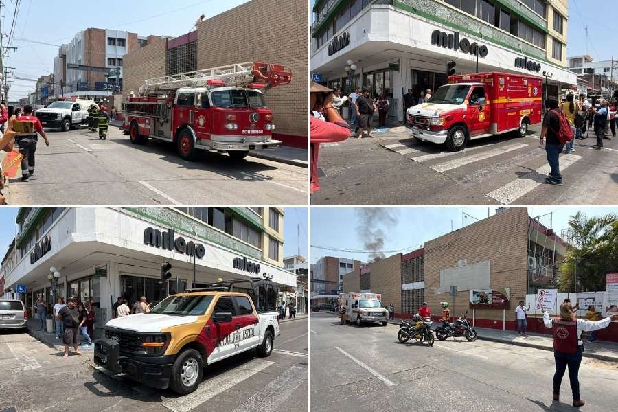 simulacro hoy en Tampico