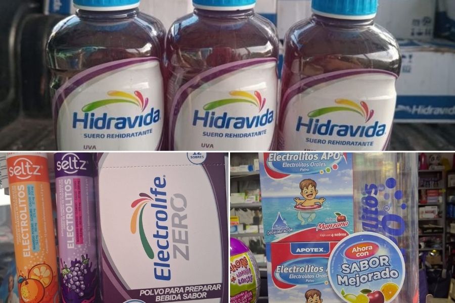 sueros y bebidas hidratantes Tamaulipas