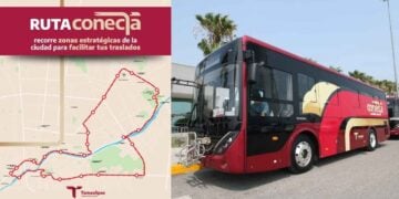 Ruta ConecTa recorrido