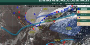 ¿Dónde se prevén lluvias torrenciales hoy 11 de mayo?