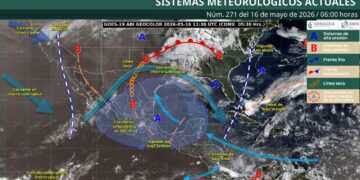 ¿En qué regiones se pronostican lluvias fuertes y granizadas?