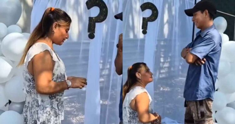¿Le dijo que sí?: Mujer se vuelve viral tras pedirle matrimonio a su pareja