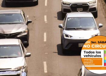 ¿Qué autos no pueden transitar este sábado 16 de mayo en la CDMX y el Edomex debido al Hoy No Circula?