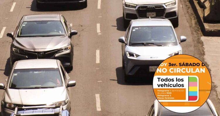 ¿Qué autos no pueden transitar este sábado 16 de mayo en la CDMX y el Edomex debido al Hoy No Circula?