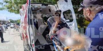 ¿Qué se sabe del accidente donde un joven sufrió una grave lesión en su pierna en Cd. Victoria, Tamaulipas?
