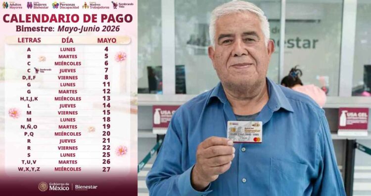 ¿Quiénes cobran hoy 20 de mayo el pago de la Pensión Bienestar 2026?