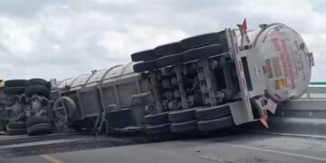 Accidente de camión Apodaca