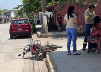 accidente de motocicleta Guillermo Prieto