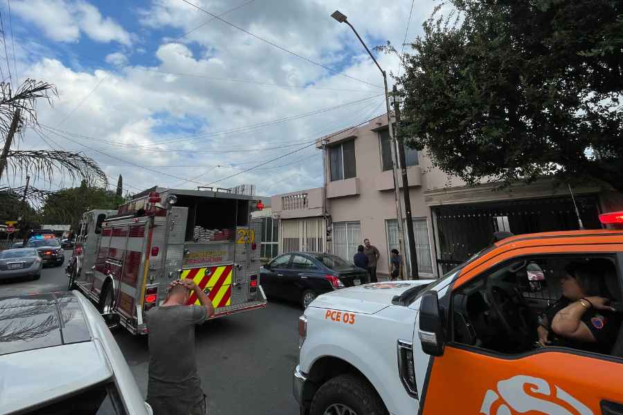 Accidente doméstico en Monterrey (1)