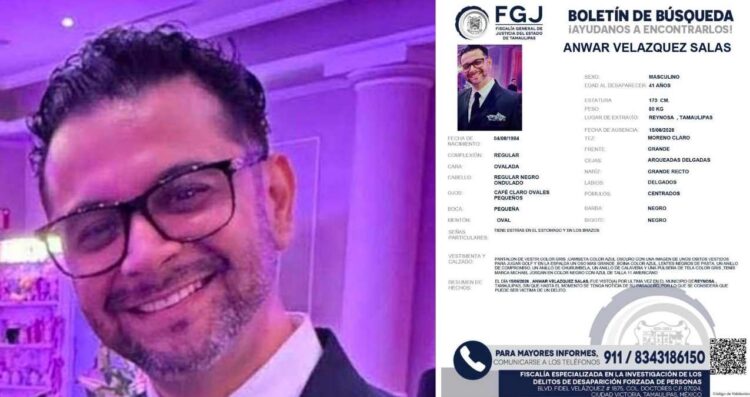 Activan búsqueda de empresario desaparecido en Reynosa, Tamaulipas