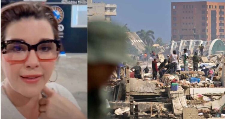 Alicia Machado terremotos