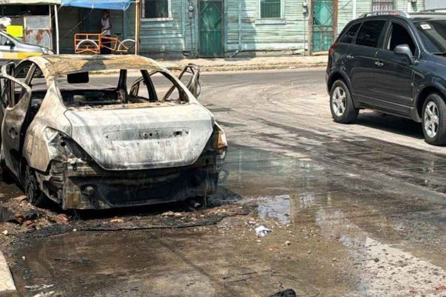 Altas temperaturas aumentan incendios de automóviles en el sur de Tamaulipas