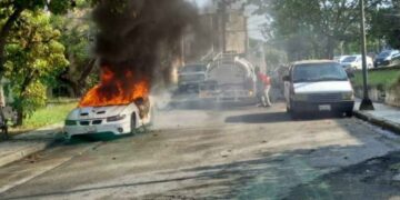 Altas temperaturas aumentan incendios de automóviles en el sur de Tamaulipas