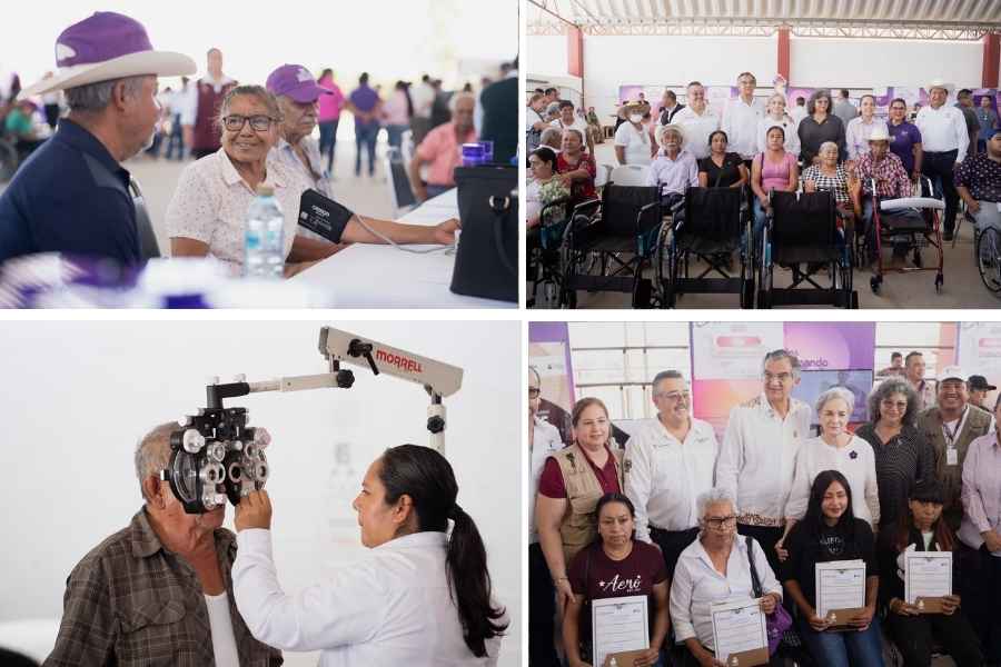 Américo y María de Villarreal ponen en marcha los Corredores de la Salud 2026