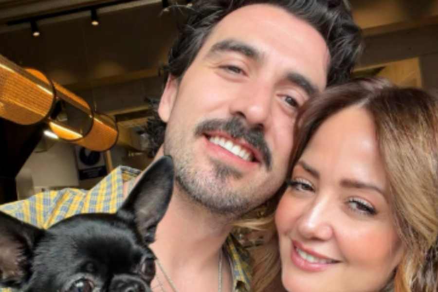 Andrea Legarreta y Erik Rubín celebran en familia junto a sus nuevas parejas