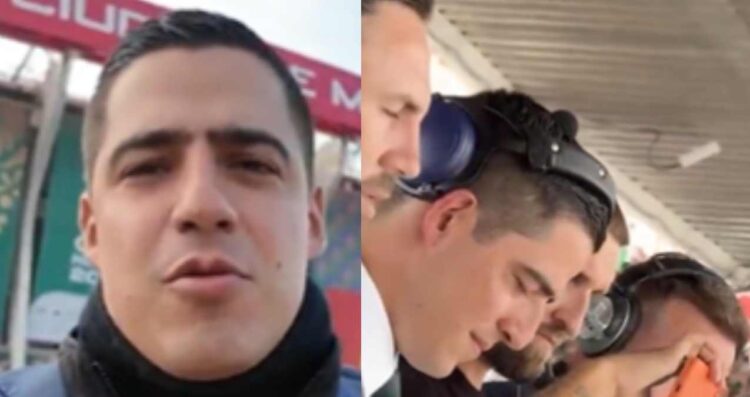 Andrés Vaca se emociona hasta las lágrimas en la inauguración del Mundial 2026