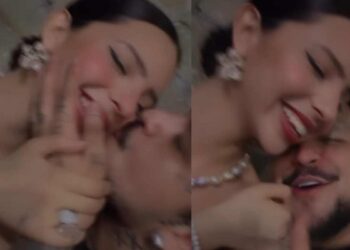 Ángela Aguilar y Christian Nodal presumen momento romántico en redes