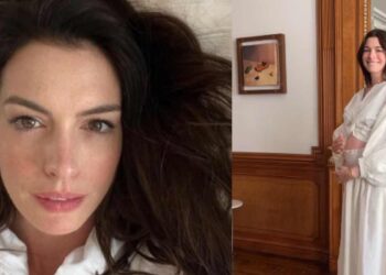 Anne Hathaway anuncia su tercer embarazo con tierno video