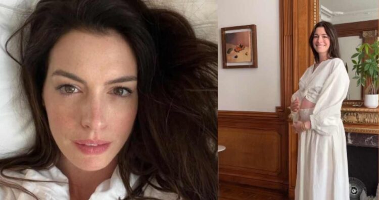 Anne Hathaway anuncia su tercer embarazo con tierno video