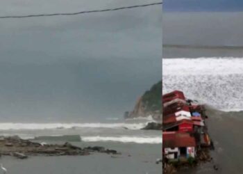 Así luce Guerrero tras el ingreso de la Tormenta Tropical 'Boris'