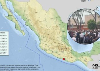 sismo viernes Guerrero CDMX