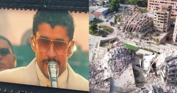 Bad Bunny dedica emotivo mensaje a Venezuela durante concierto en Londres